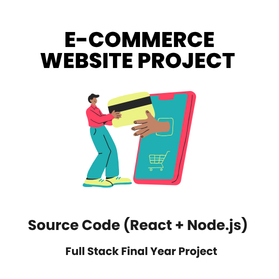 E-Commerce Website Project with Source Code (React + Node.js) | Full Stack Final Year Project Free Download 2026
