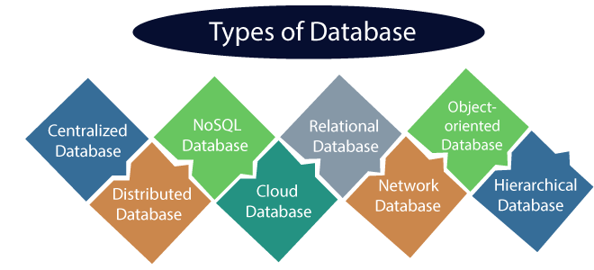 types of databases in dbms in hindi